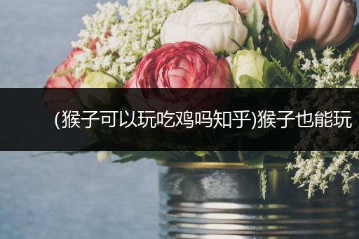 （猴子可以玩吃鸡吗知乎)猴子也能玩