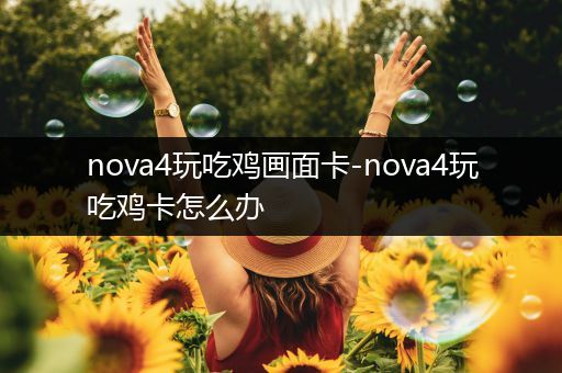 nova4玩吃鸡画面卡-nova4玩吃鸡卡怎么办