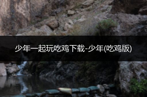 少年一起玩吃鸡下载-少年(吃鸡版)