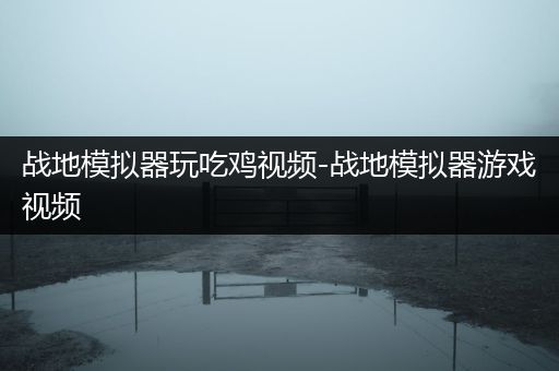 战地模拟器玩吃鸡视频-战地模拟器游戏视频