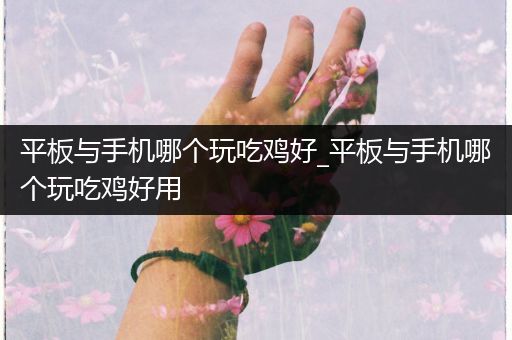 平板与手机哪个玩吃鸡好_平板与手机哪个玩吃鸡好用