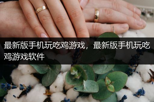 最新版手机玩吃鸡游戏，最新版手机玩吃鸡游戏软件