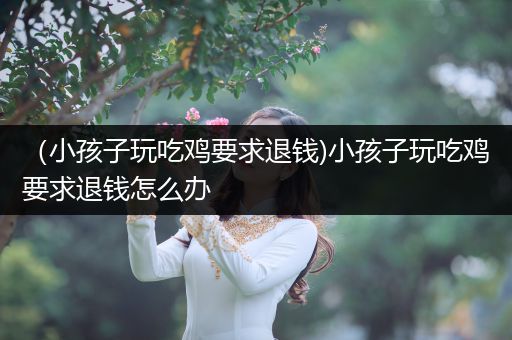 （小孩子玩吃鸡要求退钱)小孩子玩吃鸡要求退钱怎么办