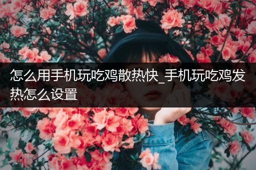 怎么用手机玩吃鸡散热快_手机玩吃鸡发热怎么设置