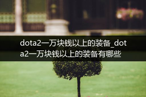 dota2一万块钱以上的装备_dota2一万块钱以上的装备有哪些
