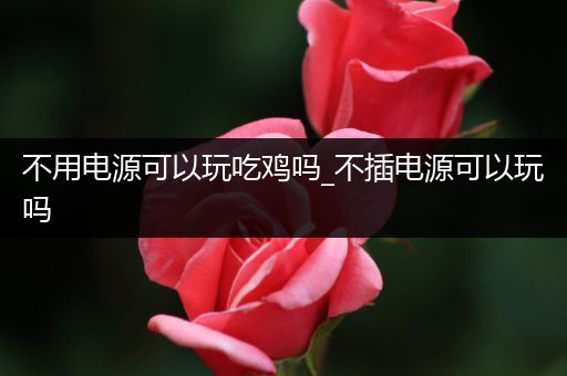 不用电源可以玩吃鸡吗_不插电源可以玩吗