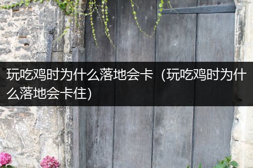 玩吃鸡时为什么落地会卡（玩吃鸡时为什么落地会卡住）