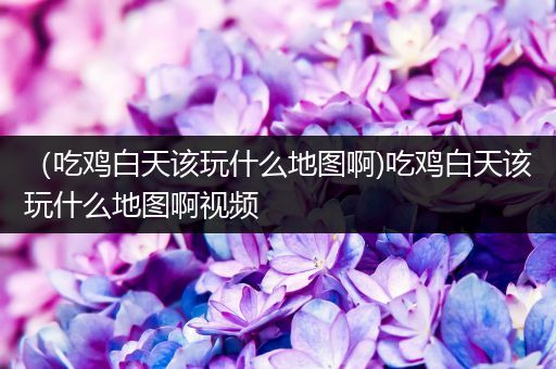 （吃鸡白天该玩什么地图啊)吃鸡白天该玩什么地图啊视频