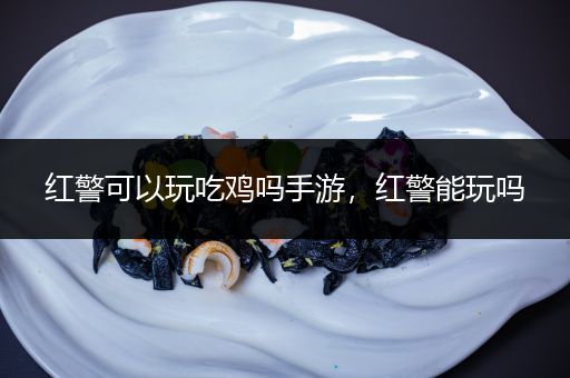 红警可以玩吃鸡吗手游，红警能玩吗