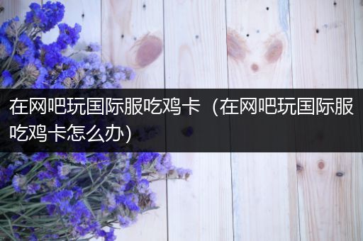 在网吧玩国际服吃鸡卡（在网吧玩国际服吃鸡卡怎么办）