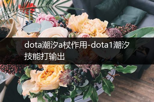 dota潮汐a杖作用-dota1潮汐技能打输出