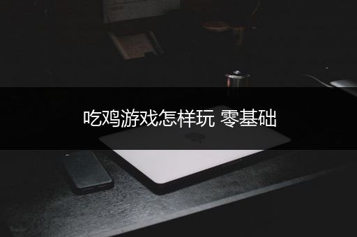 吃鸡游戏怎样玩 零基础