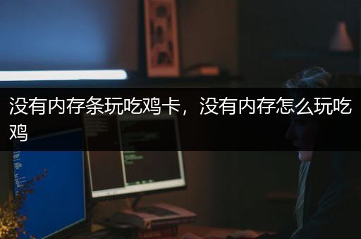 没有内存条玩吃鸡卡，没有内存怎么玩吃鸡