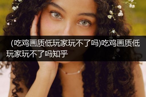 （吃鸡画质低玩家玩不了吗)吃鸡画质低玩家玩不了吗知乎