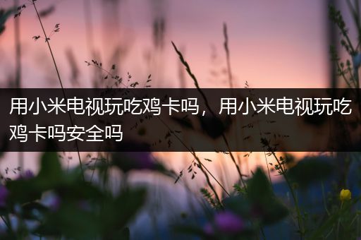 用小米电视玩吃鸡卡吗，用小米电视玩吃鸡卡吗安全吗