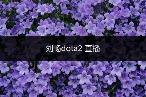 刘畅dota2 直播