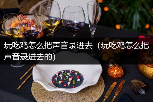 玩吃鸡怎么把声音录进去（玩吃鸡怎么把声音录进去的）