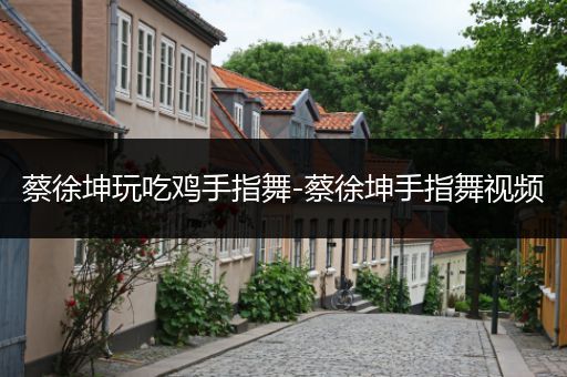 蔡徐坤玩吃鸡手指舞-蔡徐坤手指舞视频