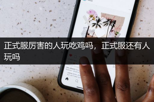 正式服厉害的人玩吃鸡吗，正式服还有人玩吗