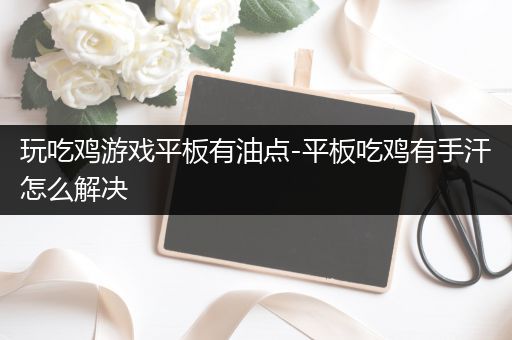 玩吃鸡游戏平板有油点-平板吃鸡有手汗怎么解决