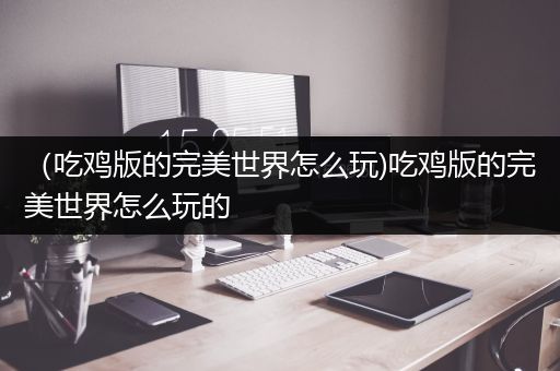 （吃鸡版的完美世界怎么玩)吃鸡版的完美世界怎么玩的