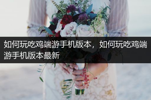 如何玩吃鸡端游手机版本，如何玩吃鸡端游手机版本最新