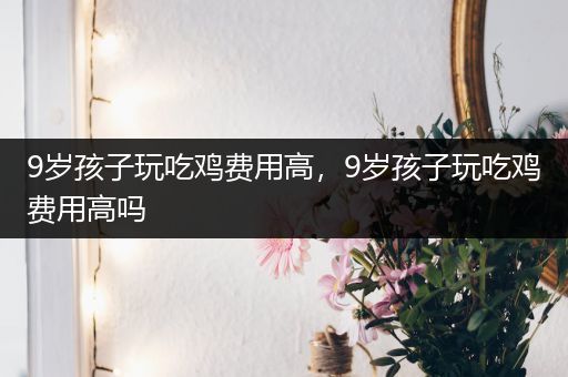 9岁孩子玩吃鸡费用高，9岁孩子玩吃鸡费用高吗