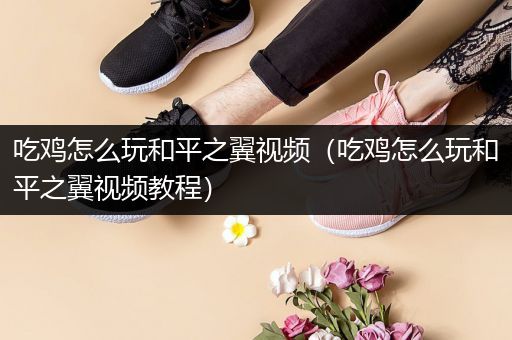吃鸡怎么玩和平之翼视频（吃鸡怎么玩和平之翼视频教程）