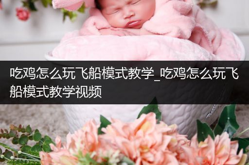 吃鸡怎么玩飞船模式教学_吃鸡怎么玩飞船模式教学视频