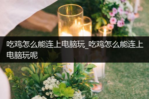 吃鸡怎么能连上电脑玩_吃鸡怎么能连上电脑玩呢