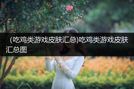 （吃鸡类游戏皮肤汇总)吃鸡类游戏皮肤汇总图