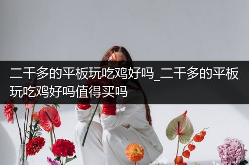 二千多的平板玩吃鸡好吗_二千多的平板玩吃鸡好吗值得买吗