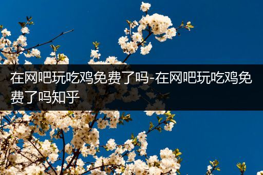 在网吧玩吃鸡免费了吗-在网吧玩吃鸡免费了吗知乎