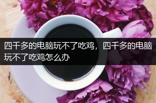 四千多的电脑玩不了吃鸡，四千多的电脑玩不了吃鸡怎么办