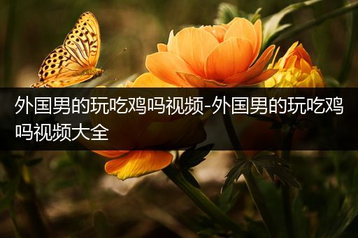外国男的玩吃鸡吗视频-外国男的玩吃鸡吗视频大全