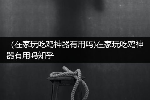 （在家玩吃鸡神器有用吗)在家玩吃鸡神器有用吗知乎