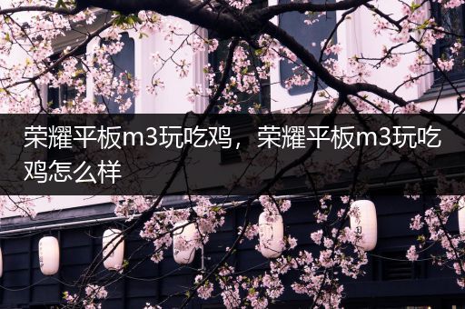 荣耀平板m3玩吃鸡，荣耀平板m3玩吃鸡怎么样
