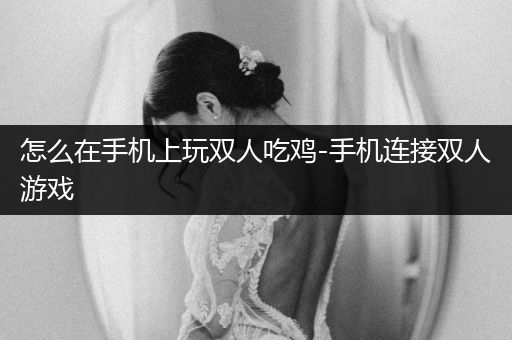 怎么在手机上玩双人吃鸡-手机连接双人游戏
