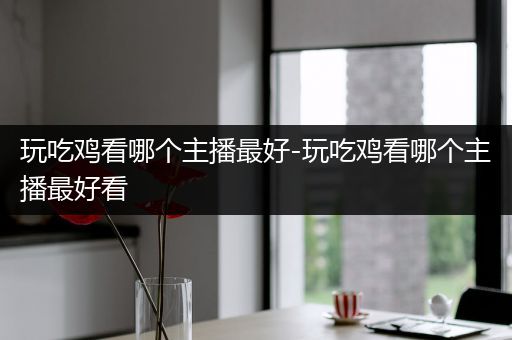 玩吃鸡看哪个主播最好-玩吃鸡看哪个主播最好看