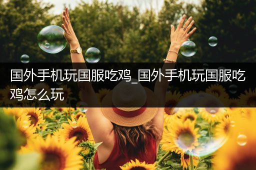 国外手机玩国服吃鸡_国外手机玩国服吃鸡怎么玩