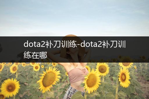 dota2补刀训练-dota2补刀训练在哪
