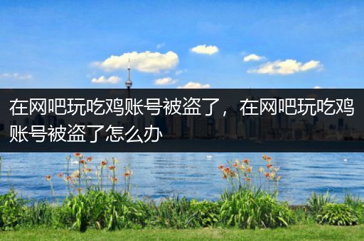 在网吧玩吃鸡账号被盗了，在网吧玩吃鸡账号被盗了怎么办