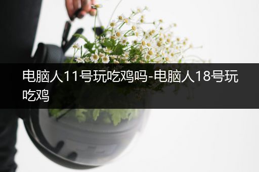 电脑人11号玩吃鸡吗-电脑人18号玩吃鸡