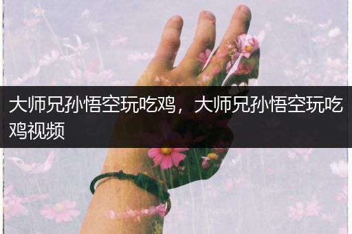大师兄孙悟空玩吃鸡，大师兄孙悟空玩吃鸡视频