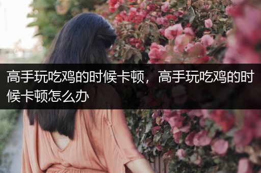 高手玩吃鸡的时候卡顿，高手玩吃鸡的时候卡顿怎么办