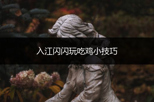 入江闪闪玩吃鸡小技巧
