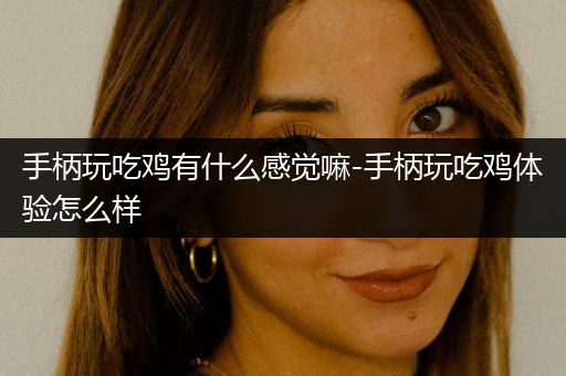 手柄玩吃鸡有什么感觉嘛-手柄玩吃鸡体验怎么样
