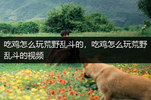 吃鸡怎么玩荒野乱斗的，吃鸡怎么玩荒野乱斗的视频
