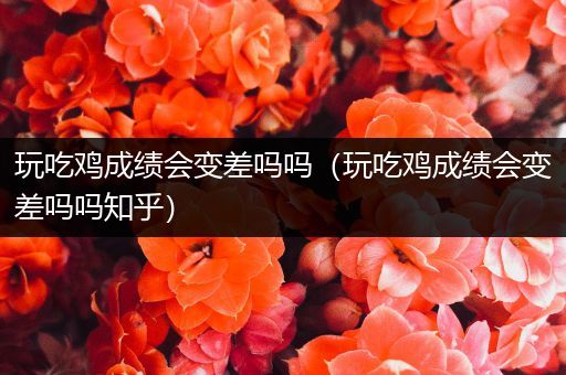 玩吃鸡成绩会变差吗吗（玩吃鸡成绩会变差吗吗知乎）