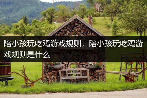 陪小孩玩吃鸡游戏规则，陪小孩玩吃鸡游戏规则是什么